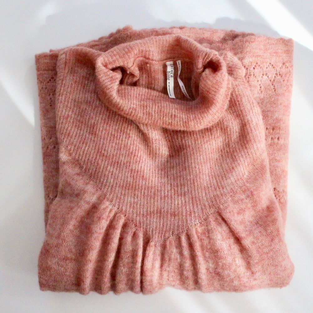 Anthropologie Whitby Turtleneck Sweater Large